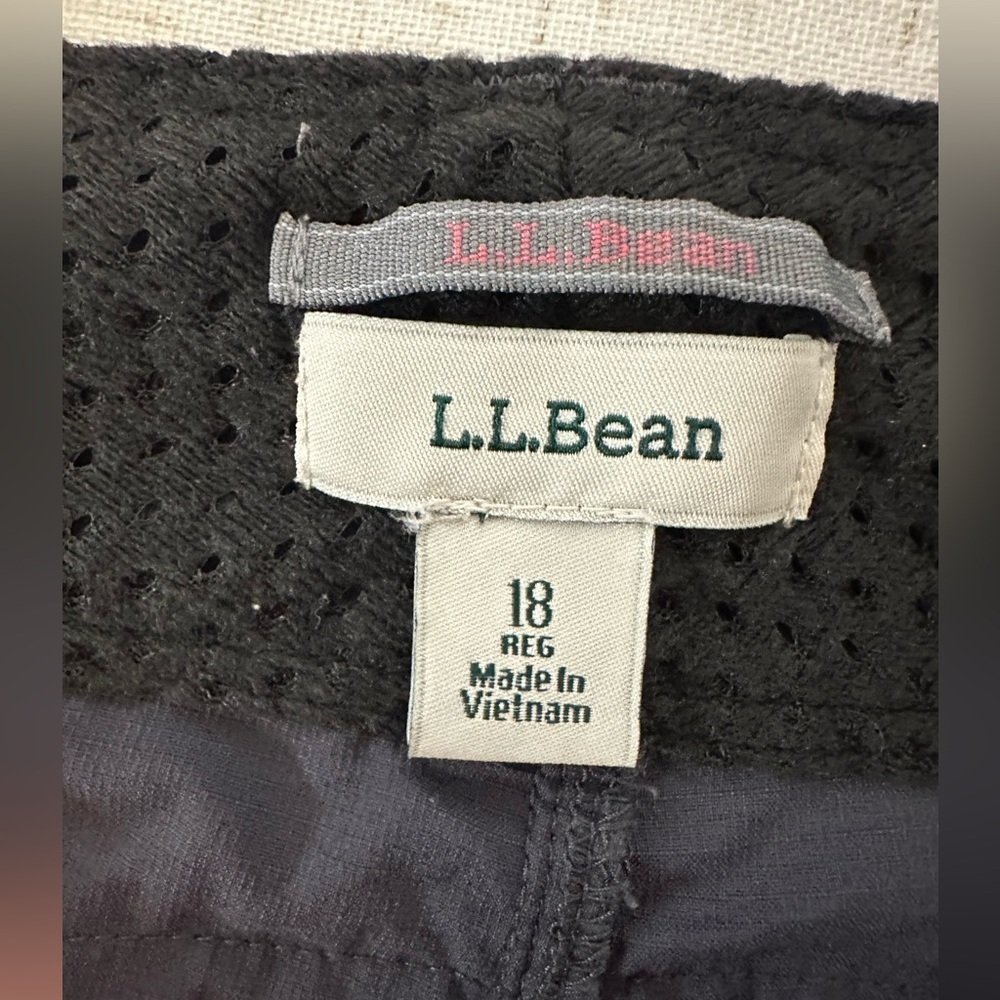 L.L. Bean Gray Track Pants - Picture 3 of 13